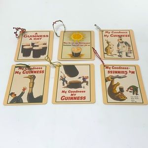 GUINNESS coaster ornaments #3